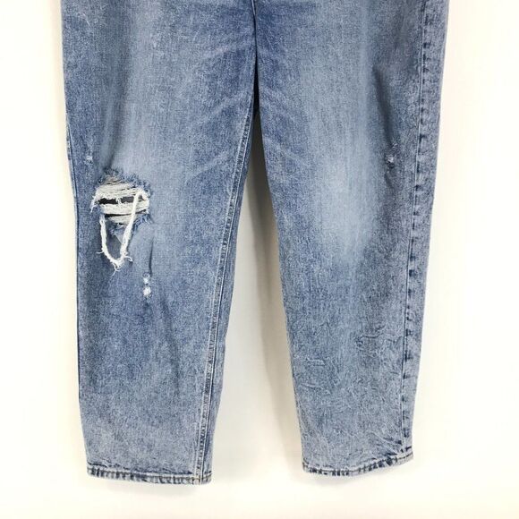 Old Navy Extra High Rise Sky-Hi Straight Jeans Women's Plus Size 24 Button-Fly - Picture 2 of 14